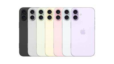Инсайдер: iPhone 16 Plus будет продаваться в семи цветах