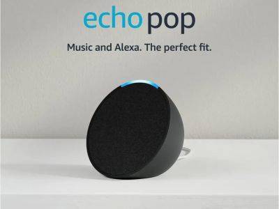Скидка 43%: Amazon продаёт по акционной цене смарт-колонку Echo Pop - gagadget.com