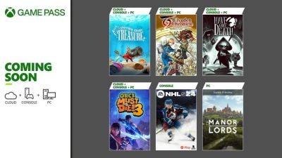 Microsoft раскрыла новинки каталога Xbox Game Pass второй половины апреля, хедлайнером станет амбициозная стратегия Manor Lords - gagadget.com - Microsoft