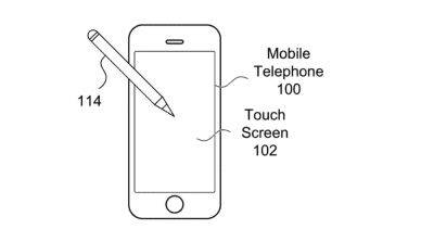 Apple запатентовала «вечный» стилус для iPhone