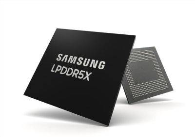 Samsung представляет первый в мире чип LPDDR5X DRAM с пропускной способностью 10,7 Гбит/с - gagadget.com