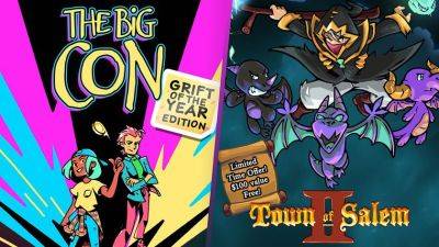 В Epic Games Store стартовала раздача The Big Con и Town of Salem 2