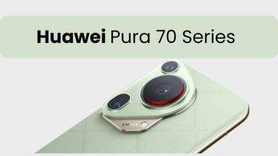 Представлены смартфоны серии Huawei Pura 70: выдвижной объектив на Ultra, переменная диафрагма и спутниковая связь на базовых моделях - gagadget.com