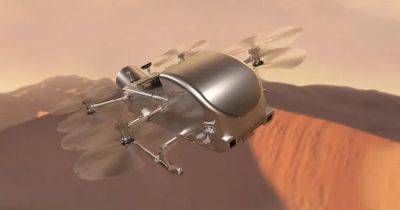 NASA подтвердило полет на Титан: туда отправляется вертолет с ядерным двигателем (фото)