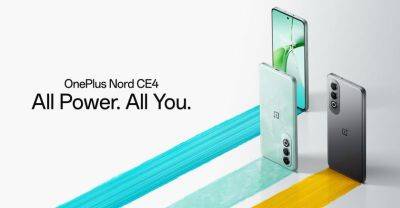 OnePlus Nord CE 4: AMOLED-дисплей на 120 Гц, чип Snapdragon 7 Gen 3, батарея на 5500 мАч с зарядкой на 100 Вт, Android 14 и тройная камера на 50 МП - gagadget.com - Индия