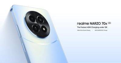 realme Narzo 70x 5G: IPS-дисплей на 120 Гц, чип MediaTek Dimensity 6100+, камера на 50 МП и зарядка на 45 Вт за $144
