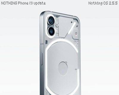 Nothing Phone (1) получил Nothing OS 2.5.5: что нового - gagadget.com