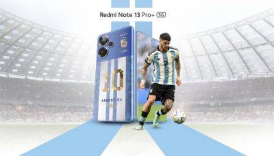 Xiaomi представила Redmi Note 13 Pro+ World Champions Edition: смартфон для фанатов сборной Аргентины по футболу - gagadget.com - Индия - Аргентина