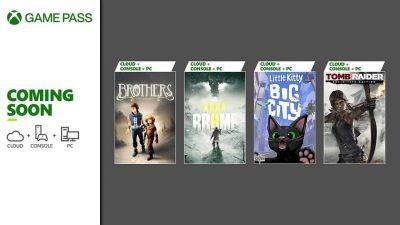 В первой половине мая в Game Pass добавят ремастер Tomb Raider (2013) и культовую адвенчуру Brothers: A Tale of Two Sons — представлен полный список новинок каталога