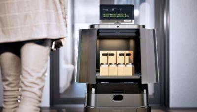 Hyundai создала офисного робота-дворецкого, который развозит сотрудникам кофе и вкусняшки