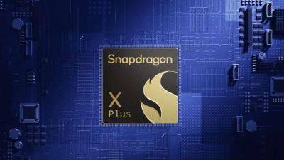Qualcomm тестирует вторую ARM SoC для Windows — Snapdragon X Plus