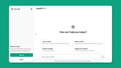 ChatGPT теперь доступен без регистрации