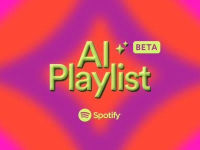 Spotify запустила AI Playlist — функция, которая генерирует плейлисты по текстовой подсказке