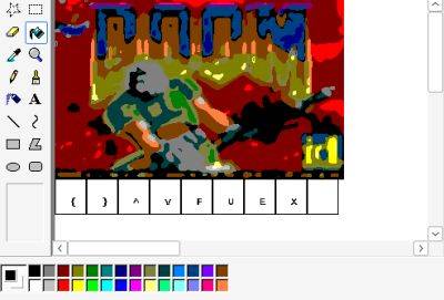 Энтузиаст представил порт Doom для Paint