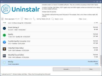 Релиз Uninstalr 2.4