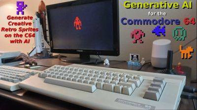 На Commodore 64 запустили ИИ-генератор изображений