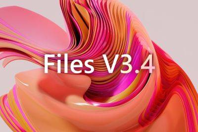 Релиз Files 3.4 — открытой альтернативы стандартному проводнику Windows 11