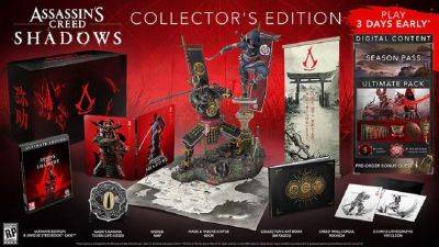 Ubisoft представила роскошное коллекционное издание Assassin's Creed Shadows: фанаты франшизы не смогут пройти мимо