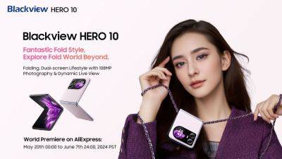 Blackview HERO 10 глобально представлен на AliExpress с двумя экранами и камерой 108 Мп