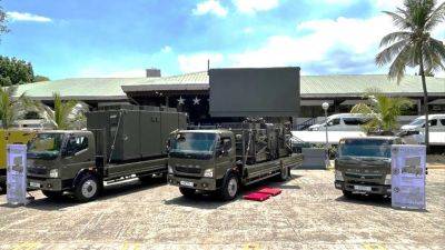Япония передала Филиппинам радарную стацию раннего обнаружения TPS-P14ME, она создана на базе грузовика Mitsubishi Fuso Super Great - gagadget.com - Япония - Филиппины