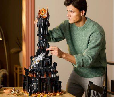 Цена $459 и 5471 деталь: LEGO и Warner Bros анонсировали набор Lord of the Rings: Barad-Dûr