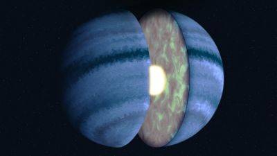 Космический телескоп James Webb впервые изучил внутреннее строение экзопланеты