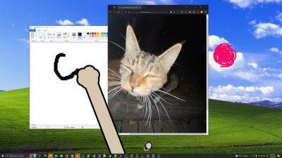 Платный проект Desktop Cat Cursor меняет штатный курсор на мимишную кошачью лапку в Windows 10/11