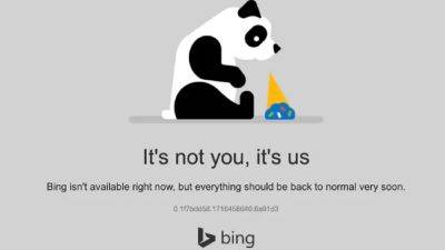 Глобальный сбой в работе Microsoft Bing привел к сбою в работе ChatGPT, Copilot и DuckDuckGo