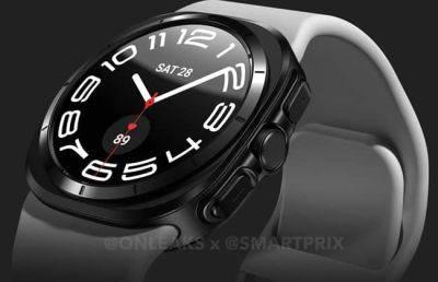 Опубликованы рендеры смарт-часов Samsung Galaxy Watch7 Ultra