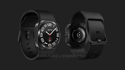 В сети появились рендеры Samsung Galaxy Watch 7 Ultra