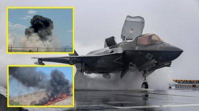 В США разбился испытательный истребитель F-35B Lightning II – пилот с тяжёлыми травмами был доставлен в больницу