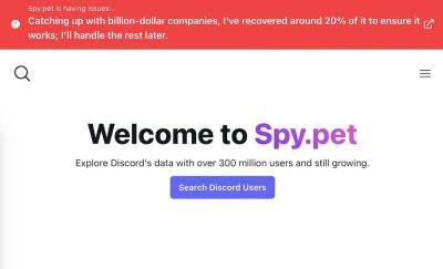 Discord запретила шпионскому сервису Spy Pet доступ к своей платформе