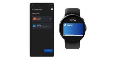 Google Wallet на Wear OS поддерживает PayPal