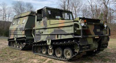 Украинская армия получит на вооружение норвежские вездеходы Bandvagn 202