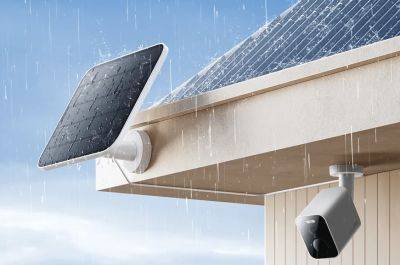 Xiaomi представила компактную солнечную панель для питания камер видеонаблюдения