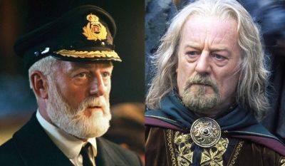 Ушёл из жизни Бернард Хилл, известный по роли короля Теодена из трилогии “Властелин колец” и капитана Эдварда Смита из "Титаник"