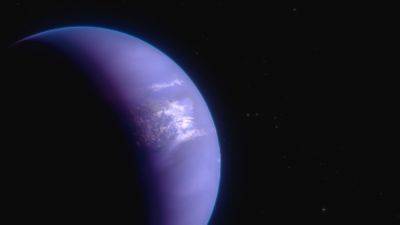 Облака из воды и ветры 8000 км/ч: James Webb исследовал погоду на далекой экзопланете