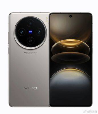 Vivo X100 будет иметь тонкий профиль толщиной 7.8 мм и плоский дисплей.