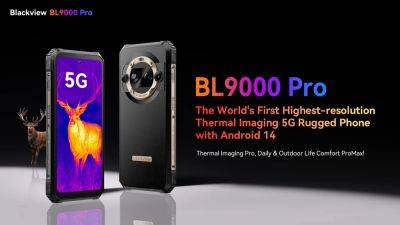Blackview BL9000 Pro — защищенный телефон 5G с тепловизионным изображением FLIR