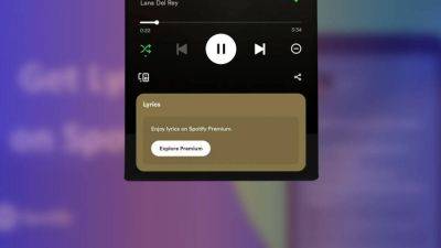 Spotify сделал доступ к текстам песен частью премиальной подписки