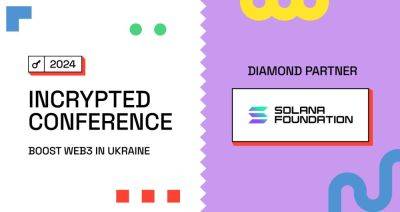 Incrypted Conference 2024: Solana Foundation — Diamond Partner главного криптоивента лета