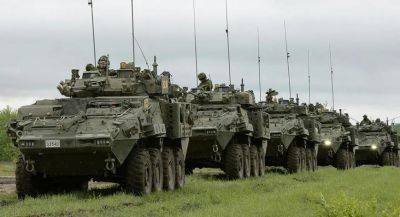 Канада отправила Украине новую партию бронетранспортёров LAV II ACSV Super Bison