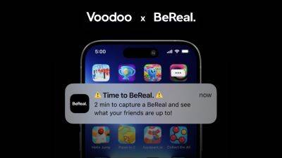 Компания Voodoo купила социальную сеть BeReal