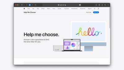 Apple запустила тест, который поможет выбрать подходящий под нужды пользователя Mac