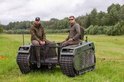 Швеция приобрела гусеничный грузовой дрон THeMIS от эстонской компании