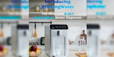 Стартап разработал аппарат для добычи питьевой воды из воздуха в домашних условиях