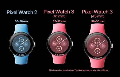 Появились подробности о смарт-часах Google Pixel Watch 3 - ilenta.com