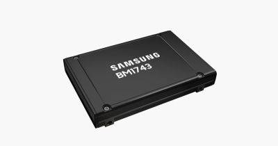 Samsung выпускает свой первый SSD-накопитель большой емкости на 61,44 ТБ