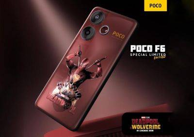 Для фанатов фильма «Дэдпул и Росомаха»: Xiaomi представила POCO F6 Deadpool Limited Edition - gagadget.com - Индия