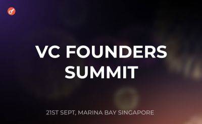 Dmitriy Yurchenko - 21 сентября в Сингапуре состоится мероприятие VC Founders Summit - incrypted.com - Сингапур - Республика Сингапур